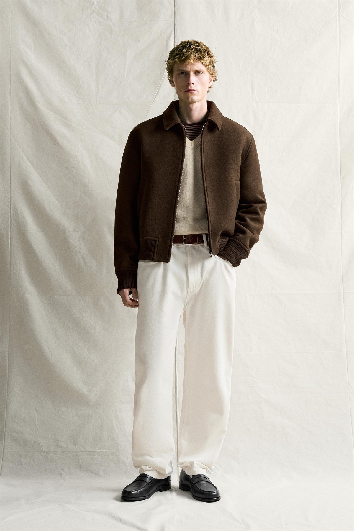 FIT WOOL BLEND JACKET